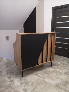 recepcje fryzjerska, recepcja barberska, lada recepcyjna