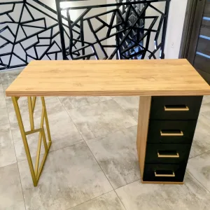 Biurko kosmetyczne, stół kosmetyczny, biurko do manicure z pochłaniaczem pyłu, biurko kosmetyczne afinia, biruko do manicure glamour