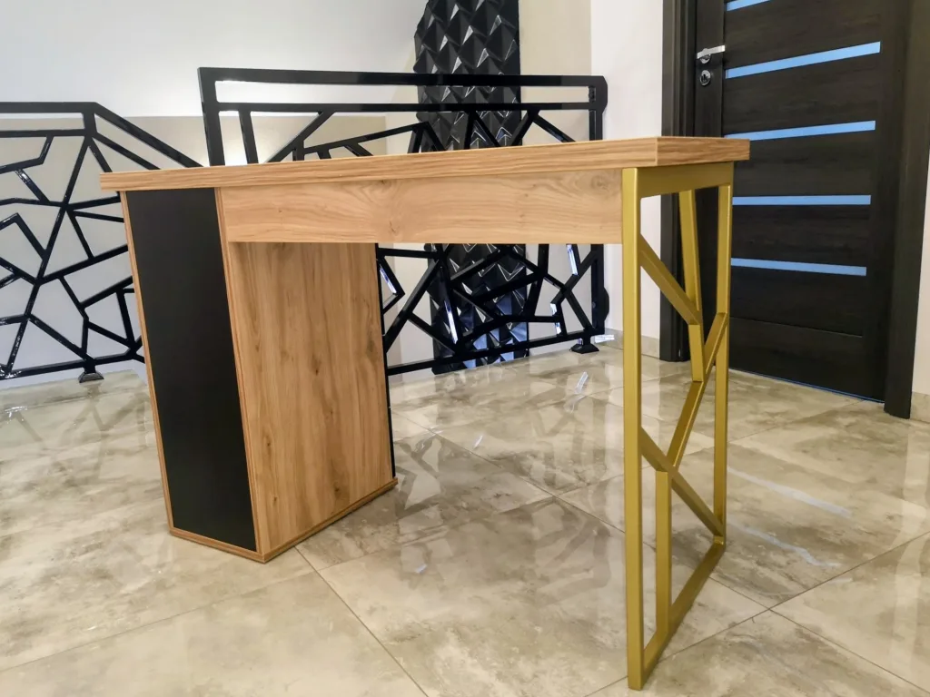 Biurko kosmetyczne, stół kosmetyczny, biurko do manicure z pochłaniaczem pyłu, biurko kosmetyczne afinia, biruko do manicure glamour