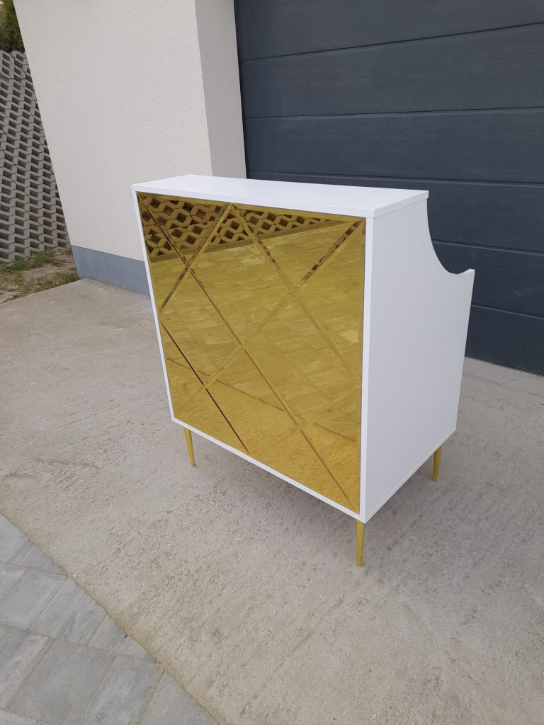 Recepcja glamour, recepcja kosmetyczna, recepcja, lada recepcyjna, recepcja do salonu beauty