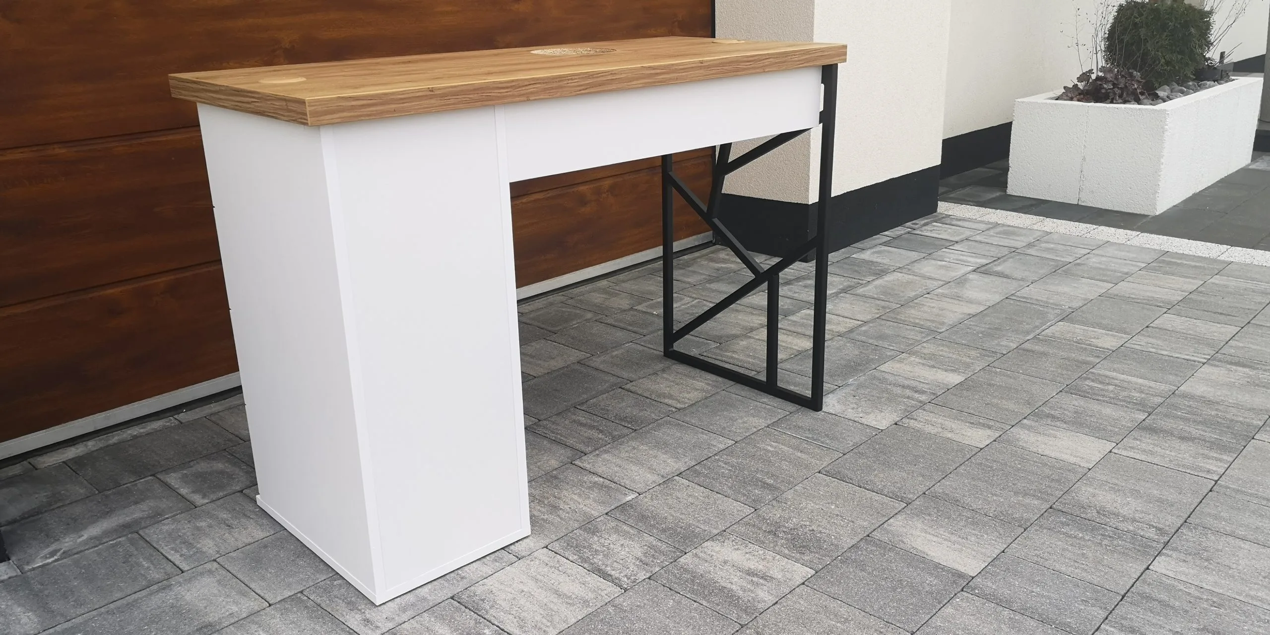 Biurko kosmetyczne, stół kosmetyczny, biurko do manicure z pochłaniaczem pyłu, biurko kosmetyczne afinia, biruko do manicure glamour