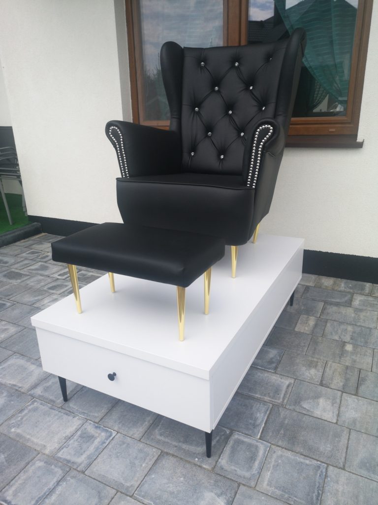 Podest do pedicure, zestaw do pedicure, stanowisko do pedicure, fotel kosmetyczny, fotel do pedicure