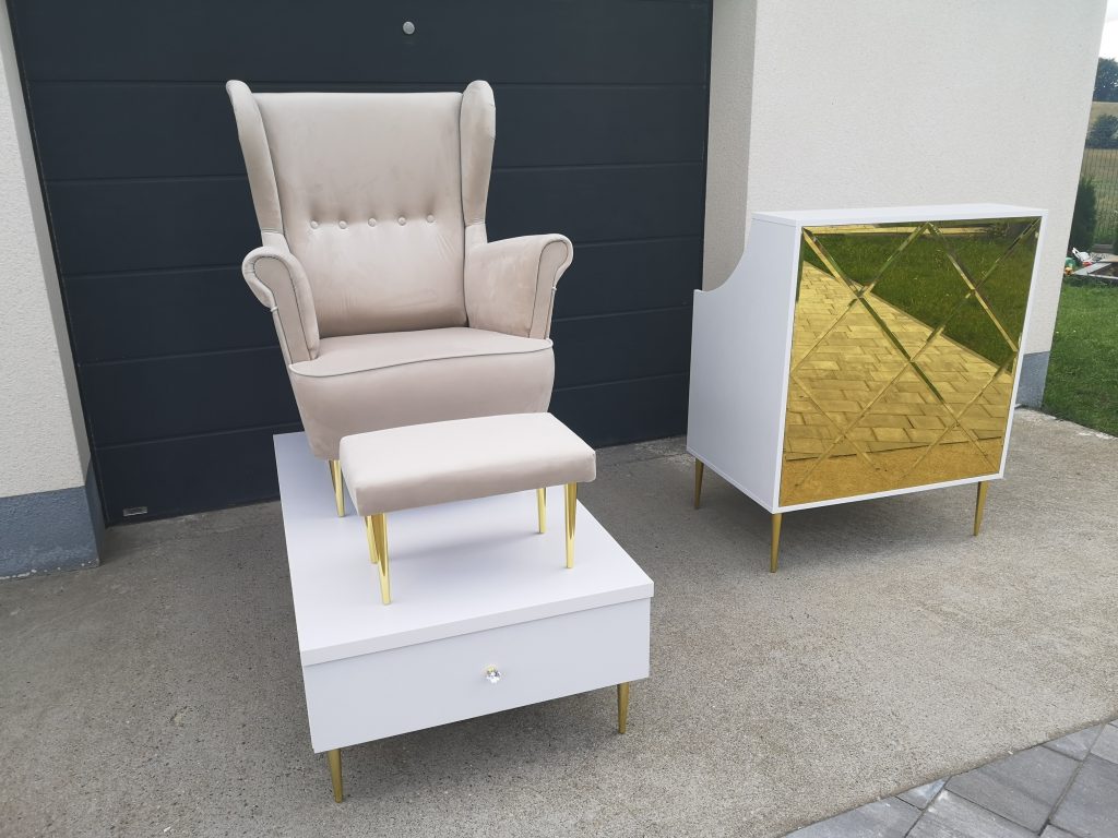 Podest do pedicure, zestaw do pedicure, stanowisko do pedicure, fotel kosmetyczny, fotel do pedicure