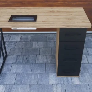 Biurko kosmetyczne, stół kosmetyczny, biurko do manicure z pochłaniaczem pyłu, biurko kosmetyczne afinia, biruko do manicure glamour