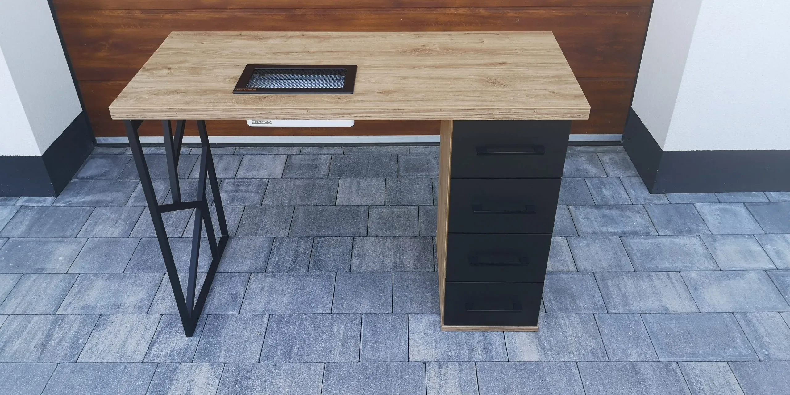 Biurko kosmetyczne, stół kosmetyczny, biurko do manicure z pochłaniaczem pyłu, biurko kosmetyczne afinia, biruko do manicure glamour