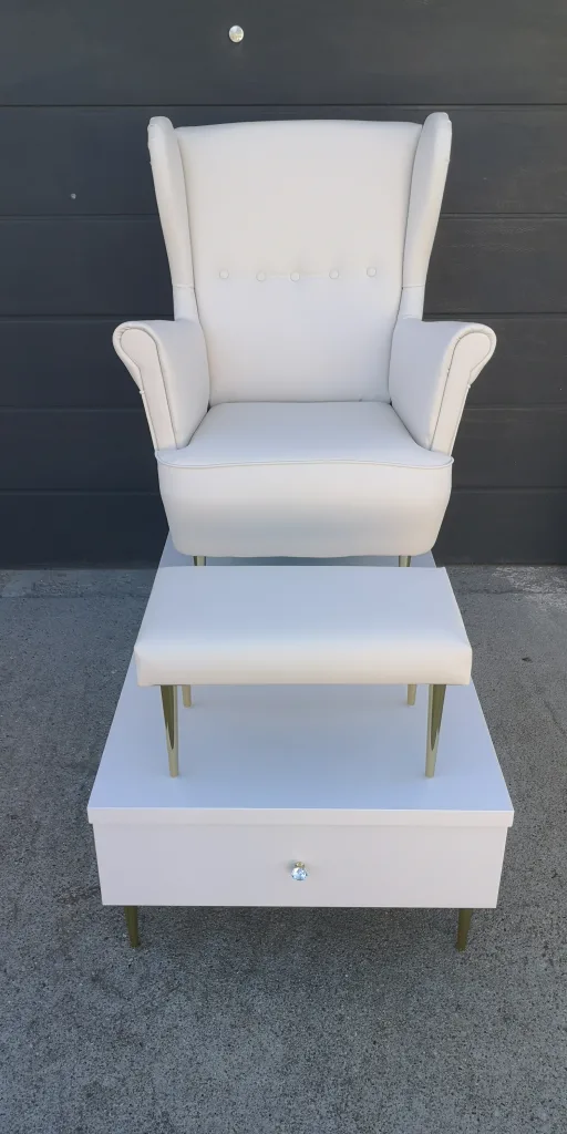 podest do pedicure, stanowisko do pedicure, podest pod fotel