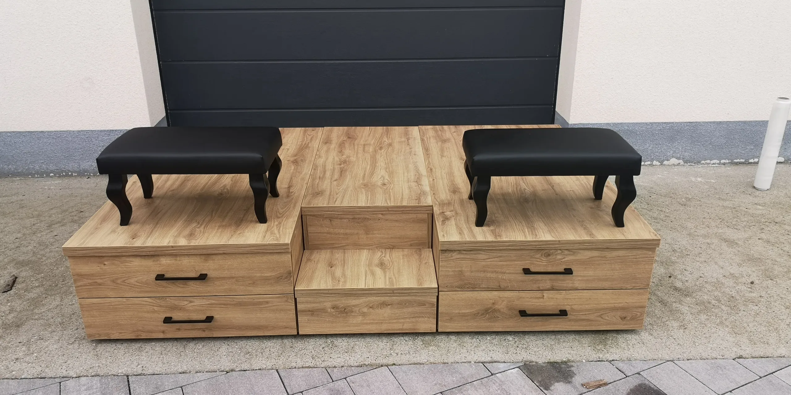 podest do pedicure, stanowisko do pedicure, podest pod fotel