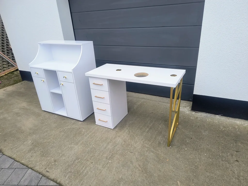 Recepcja glamour, recepcja kosmetyczna, recepcja, lada recepcyjna, recepcja do salonu beauty