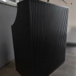 Recepcja glamour, recepcja ryflowana, recepcja kosmetyczna, recepcja, lada recepcyjna, recepcja do salonu beauty