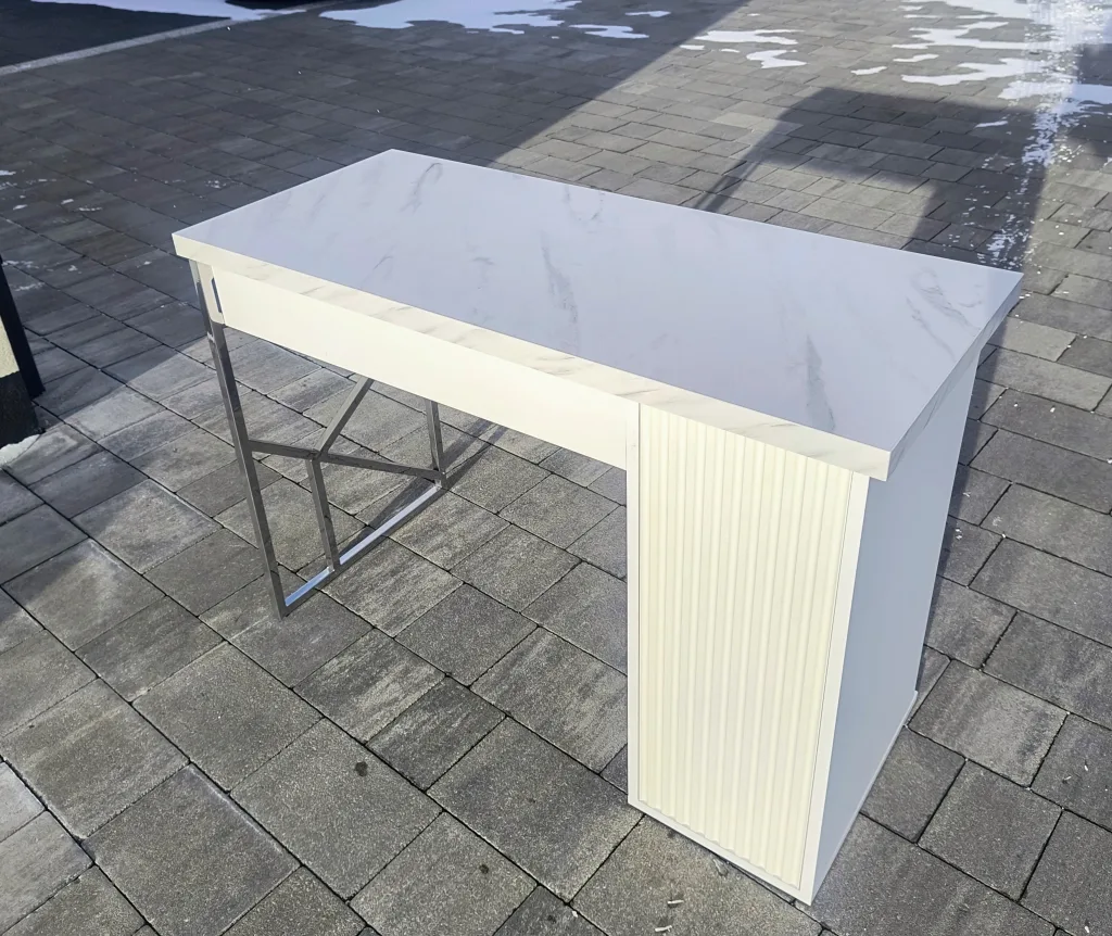 Biurko kosmetyczne, stół kosmetyczny, biurko do manicure z pochłaniaczem pyłu, biurko kosmetyczne afinia, biruko do manicure glamour