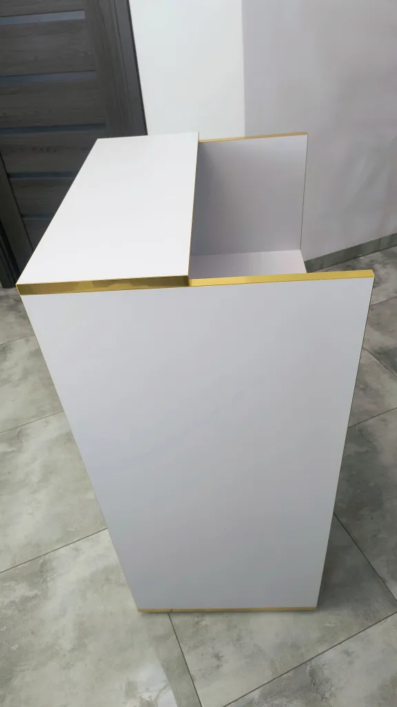 lada recepcyjna z nadstawką, recepcja kosmetyczna, recepcja mini