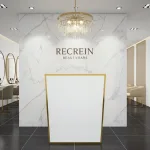 recepcja kosmetyczna, biała recepcja lada, biała recepcja kosmetyczna