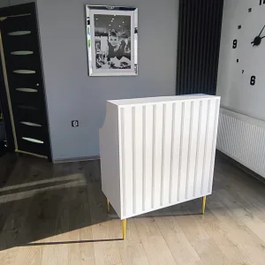 recepcja lamele, recepcja kosmetyczna, lamelkowa recepcja, lada recepcyjna